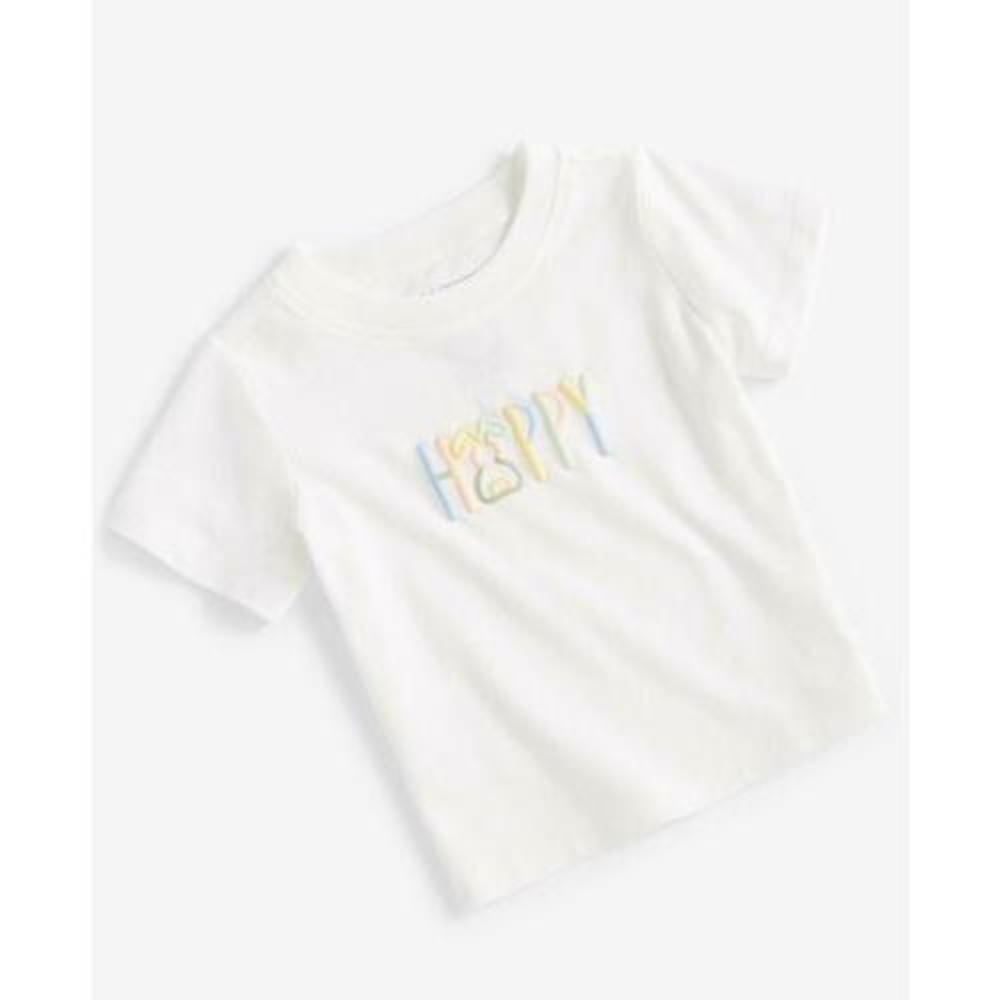 First Impressions Baby Boys Happy to Hop Graphic T Shirt, Created for Macy's -